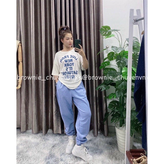Quần jogger nữ xuất khẩu dư xịn