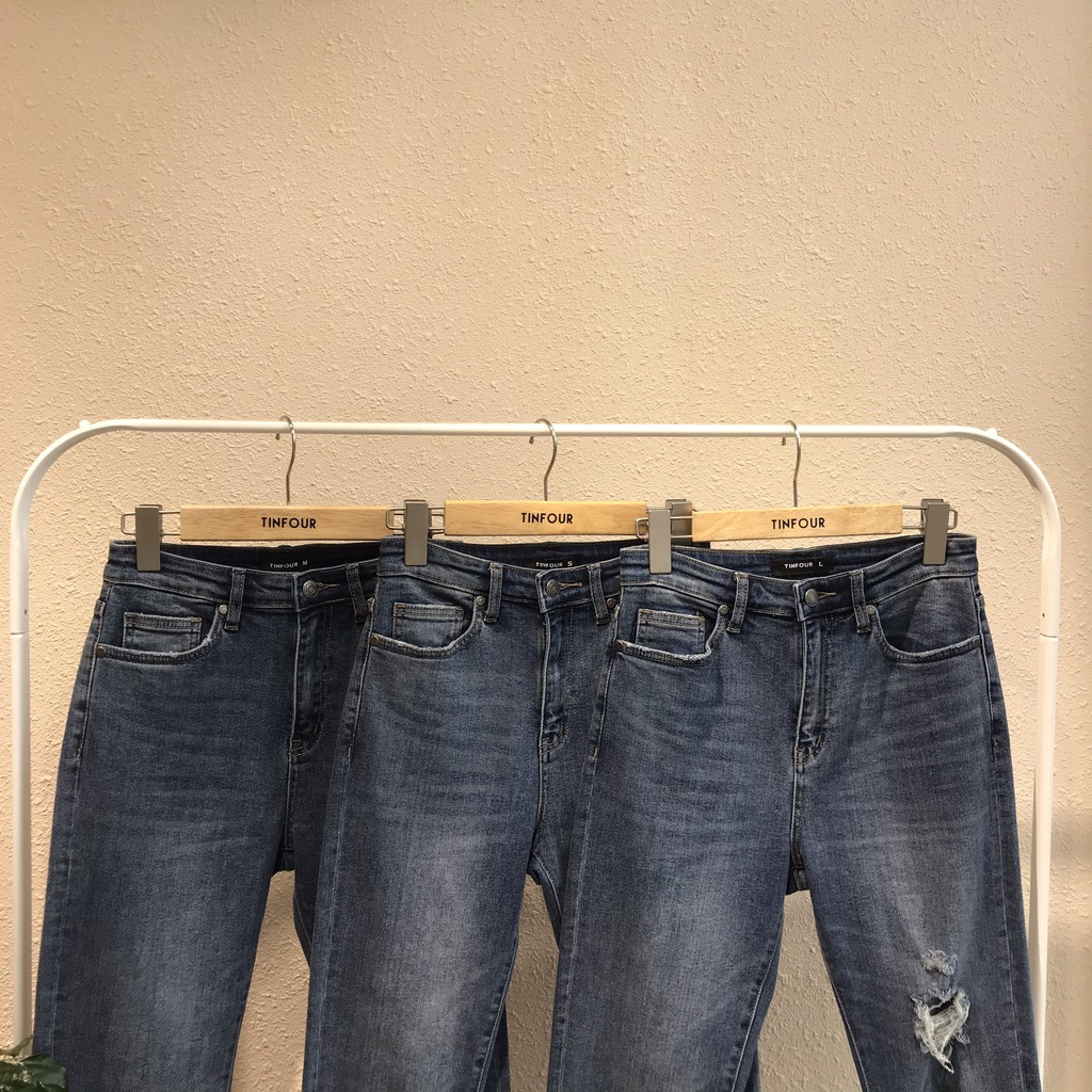 QUẦN JEANS ỐNG ÔM