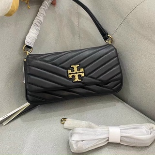 Túi đeo chéo nữ da thật mềm mịn Tory burch form mềm nét căng, chi tiết sắc sảo