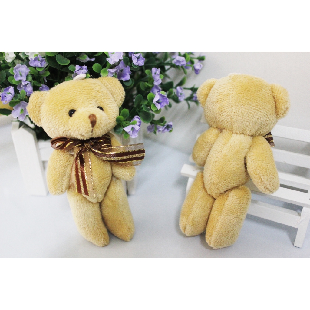 Gấu bông Teddy mini mềm dễ thương cho bé gái