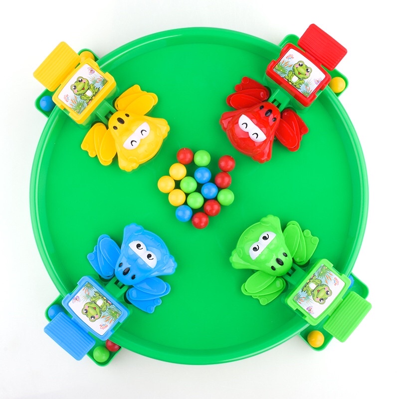 Đồ chơi trẻ em ếch ăn kẹo  cho cả gia đình 4 người chơi - Đồ chơi tương tác trẻ em