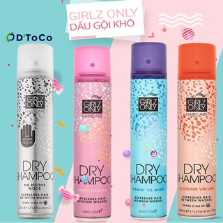 Dầu Gội Khô Girlz Only 200ml