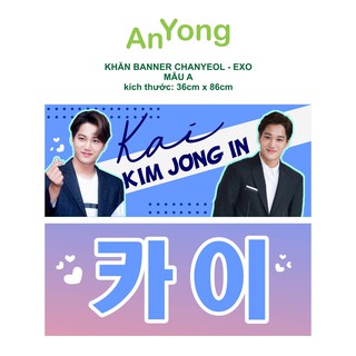 Khăn banner EXO