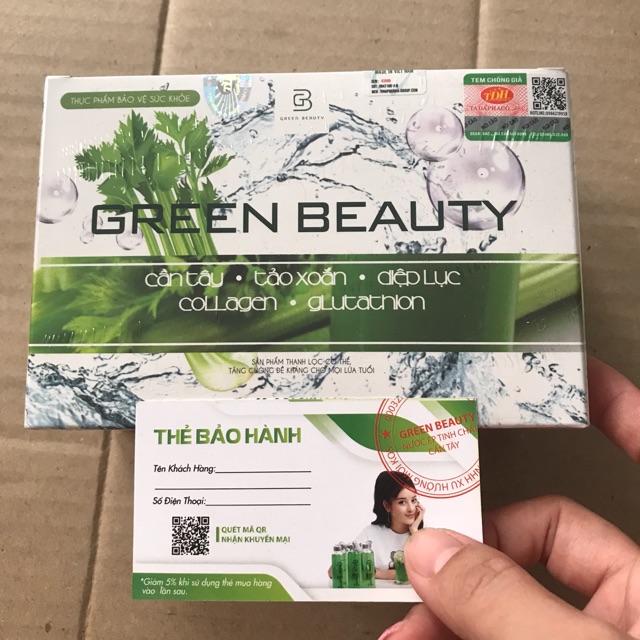 Nước Ép Cần Tây Green Beauty (kèmthẻ bảo hành chính hảng cty 100% bao check)