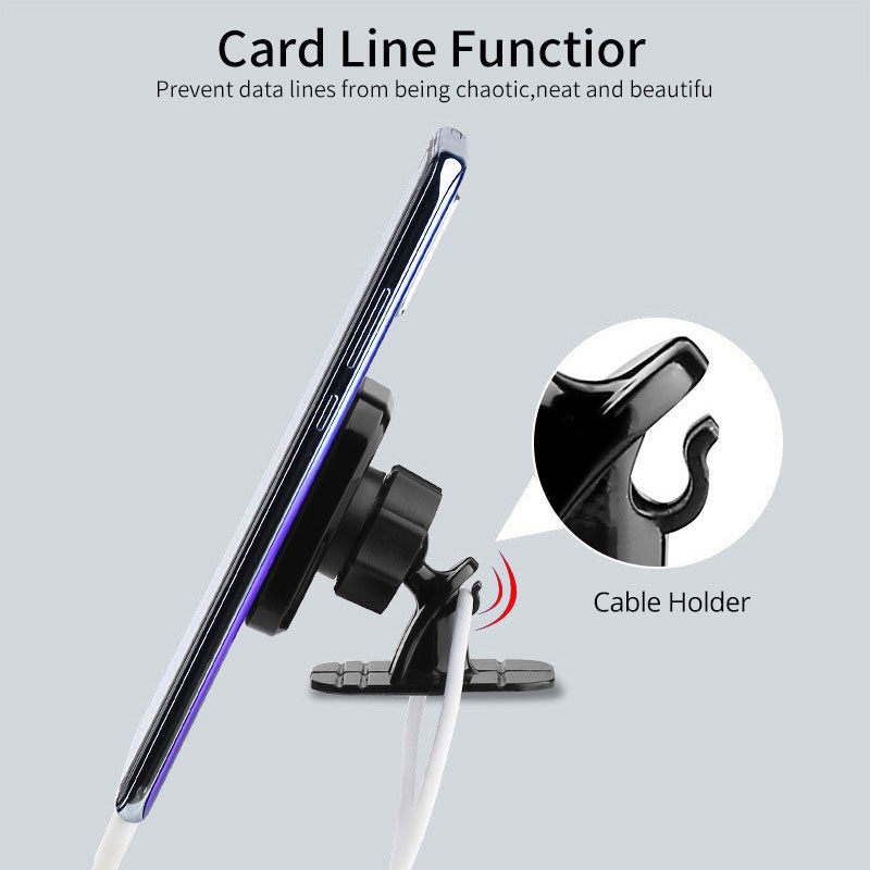 Guugei Giá Đỡ Điện Thoại Từ Tính Xoay 360 Độ Thông Dụng Cho Xe Hơi