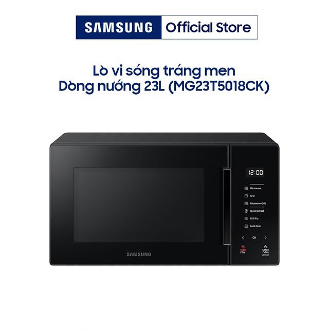 Lò vi sóng Samsung MG23T5018CK/SV - Hàng chính hãng