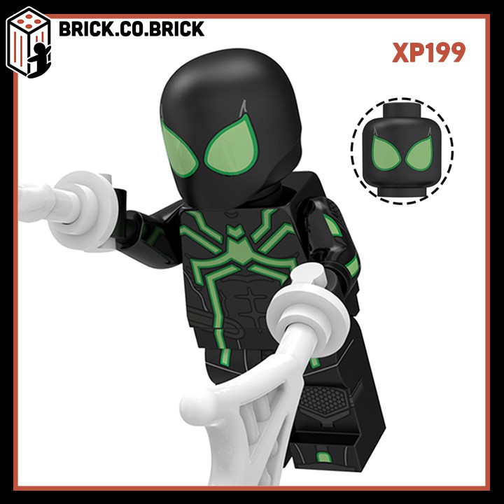 KT1027 - Đồ chơi lắp ráp mô hình non lego và minifigure nhân vật siêu anh hùng hãng phim Marvels và DC Comics:Spider Man