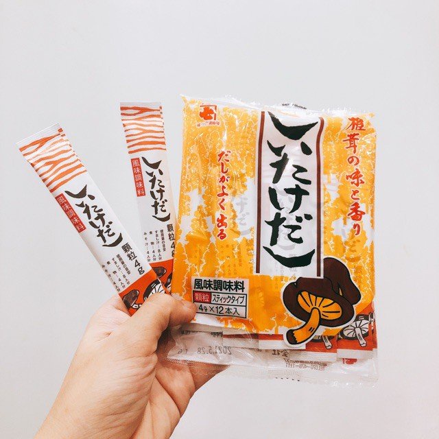 Hạt nêm nấm Shiitake nội địa Nhật cho bé ăn dặm (4g*12 gói)
