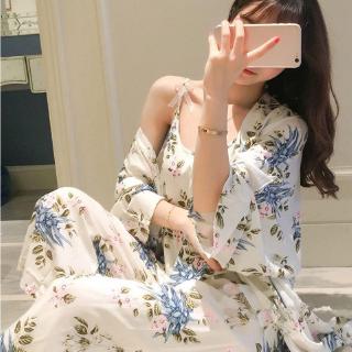 Bộ đồ ngủ pijama phong cách Nhật Bản quyến rũ cho nữ