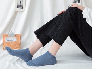 Tất trơn Retro ngắn cổ (kèm ảnh thật ở cuối)