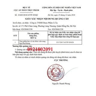 Nga phụ khang lọ 60 viên