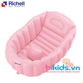 Chậu tắm hơi Richell cho bé