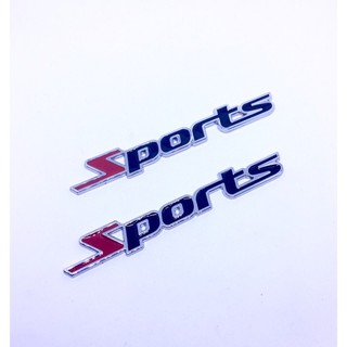 Logo sports trang trí xe may ôtô rất  đẹp . Sản phẩm bán 1 chữ