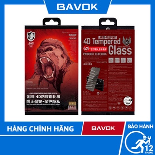 [CHÍNH HÃNG] Kính Chống Nhìn Trộm King Kong WkDesign cho iPhone xịn - bavok