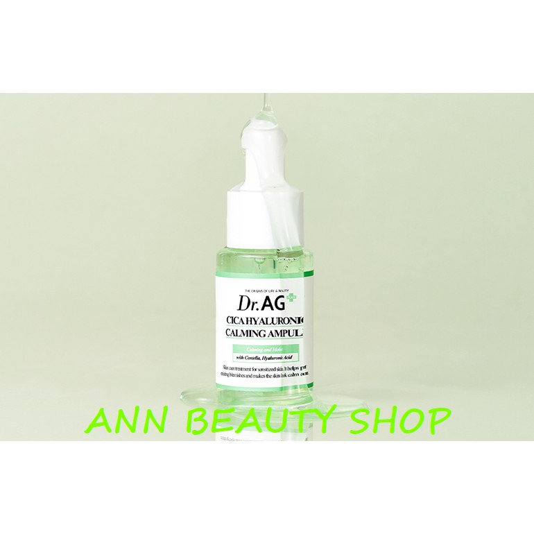 Tinh chất rau má DR.AG+ Cica hyaluronic calming Ampule 25ml | BigBuy360 - bigbuy360.vn