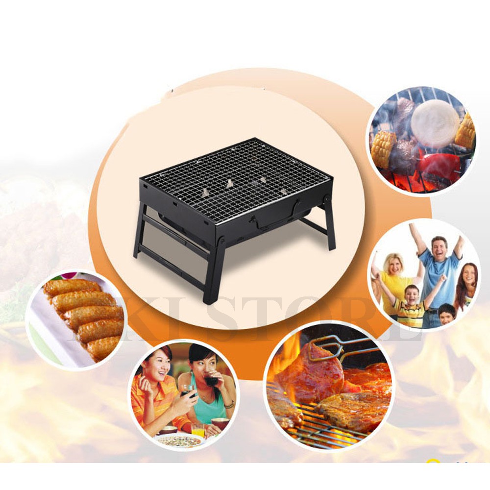 Bếp Nướng Than Hoa Không Khói BBQ Ngoài Trời Cao Cấp