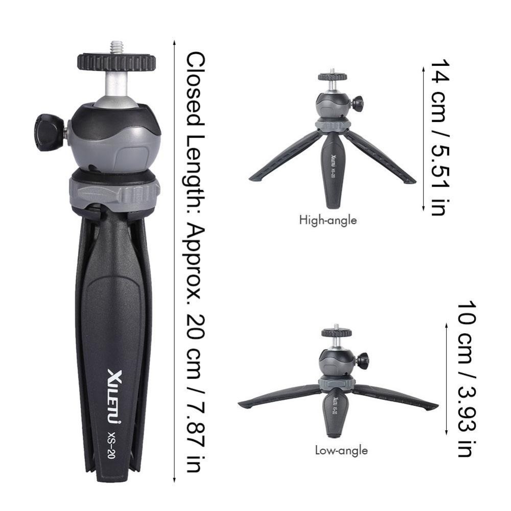 ❤️ HOTSALE ❤️ Tripod 3 chân XILETU cao cấp XS-20 + Giá kẹp 002 XILETU