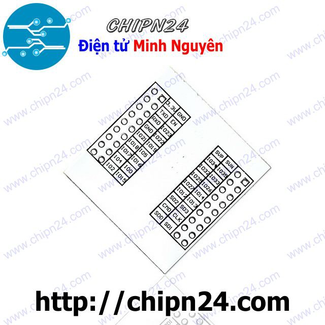 [1 CÁI] Đế Ra Chân Mạch Mạch Thu Phát Wifi BLE SoC ESP32 ESP-32S V1