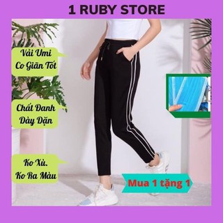 Quần thể thao 2 sọc nhí🍀frreship🍀quần jogger thể dục cạp chun co 4 chiều