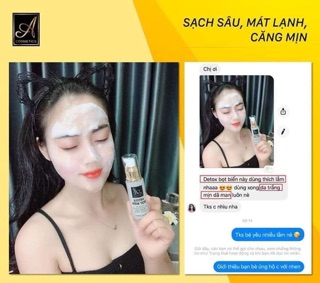 Detox thải độc bọt biển