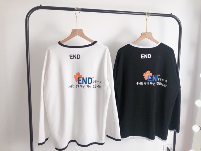 Áo khoác nỉ viền end bomber form rộng ulzzang | BigBuy360 - bigbuy360.vn