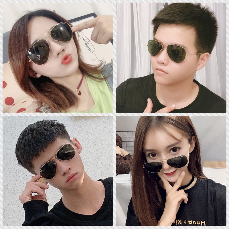 Rayban Kính Mát Phân Cực Cổ Điển Rb3025 / 3026 G-15