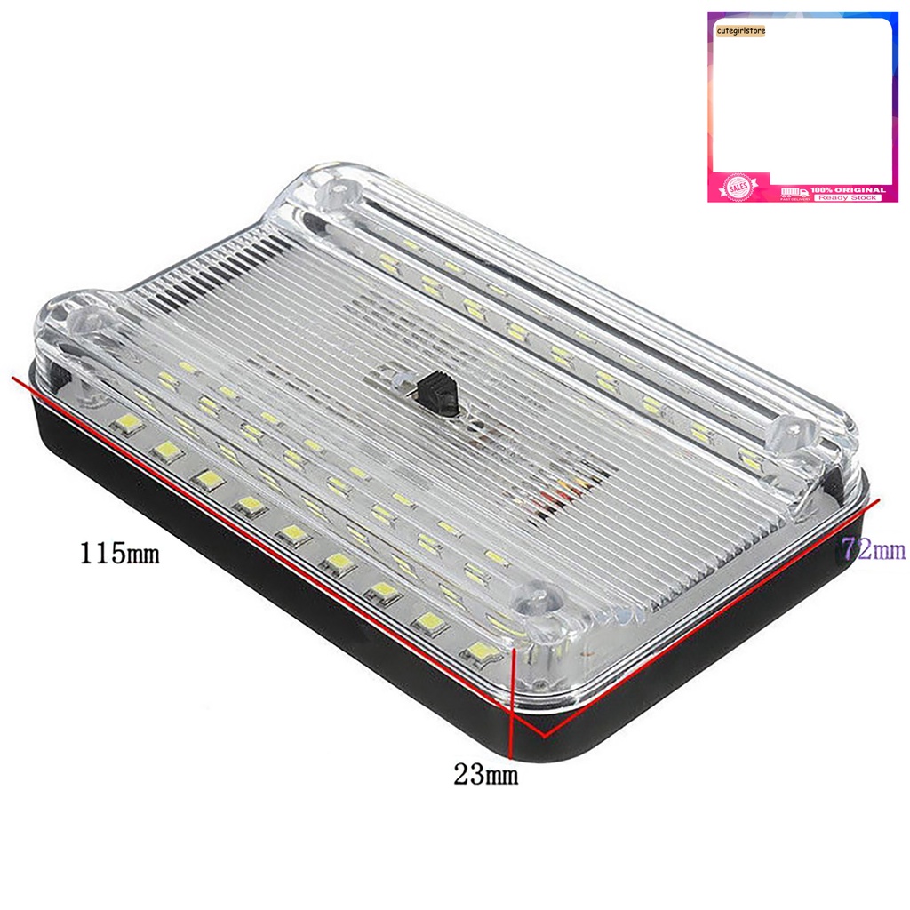 Đèn Trần Xe Hơi 12V 36 Bóng LED