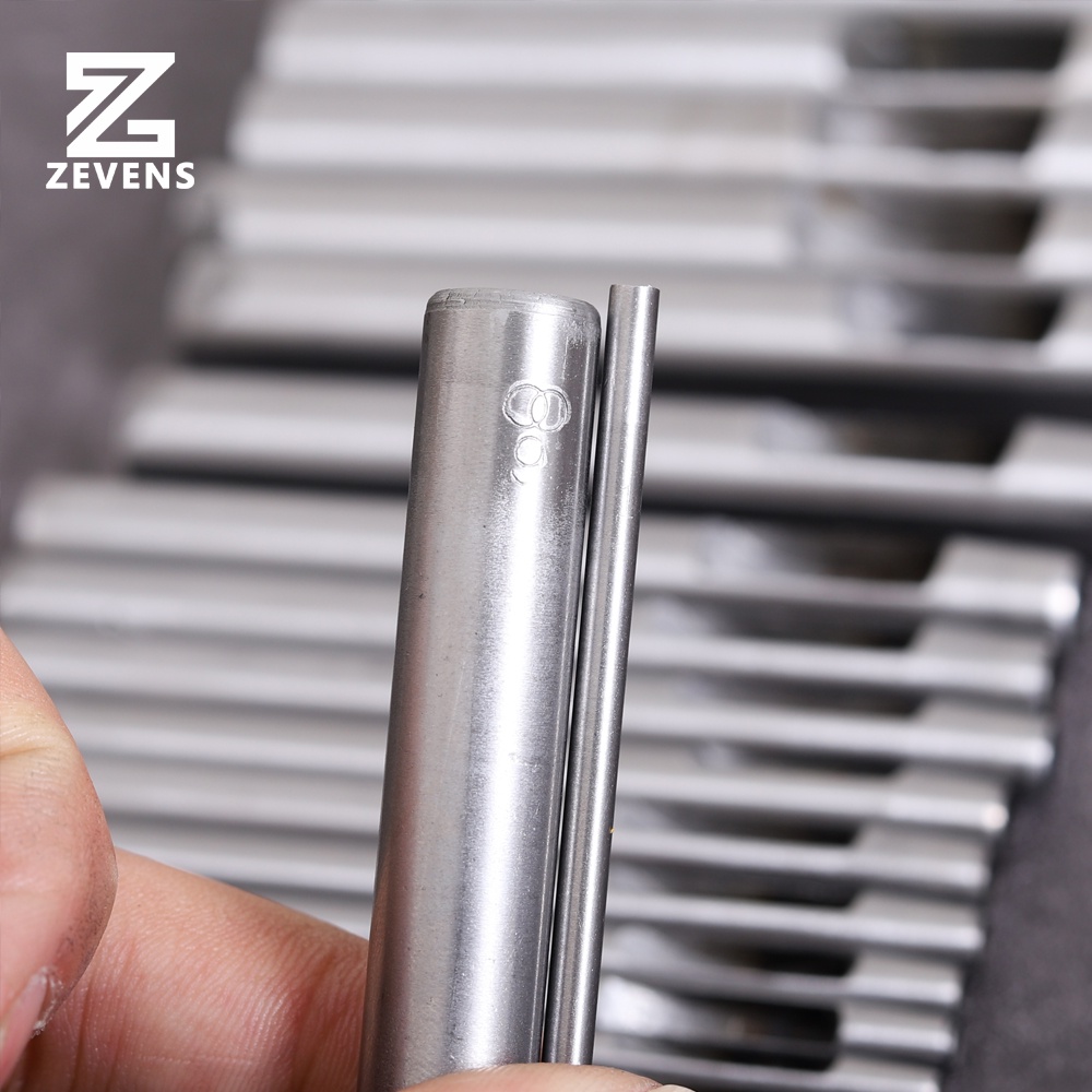Dụng Cụ Đục Lỗ Đồ Da Thủ Công Hình Tròn Bằng Thép Kích Thước 0.5/0.8/1.0/1.2mm