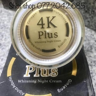 Kem sâm 4k plus dưỡng trắng da ban đêm siêu hot.chính hãng 100 %