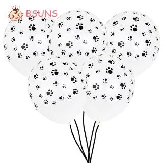 BSUNS 10pcs Party Decorations Ctue Home Decor Birthday Party Farm Themed Latex Balloons