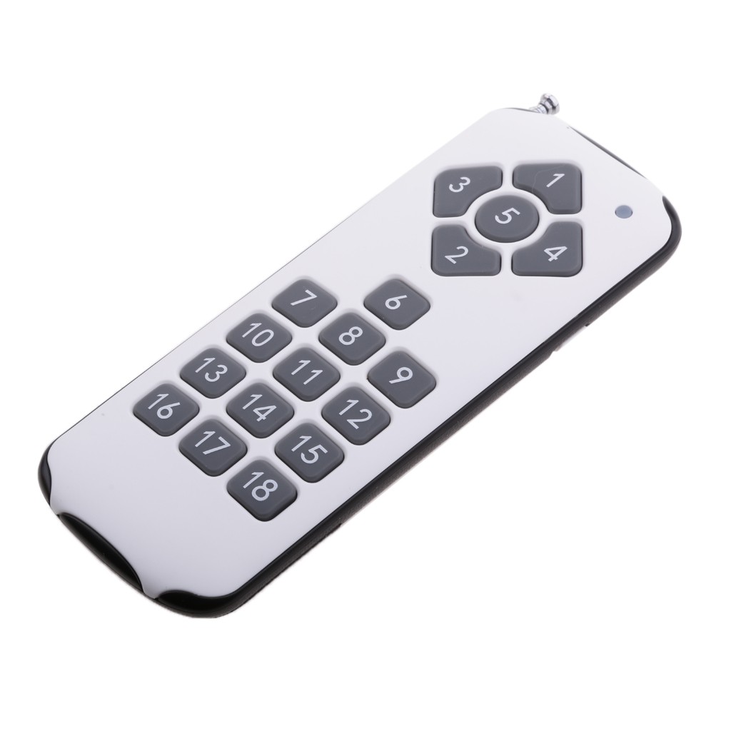 ☄Nhân Vật Shiwaki Dễ Thương Xinh Xắn♪Bộ Thu Phát Tín Hiệu Điều Khiển Từ Xa Không Dây DC 12V-24V 18 Kê