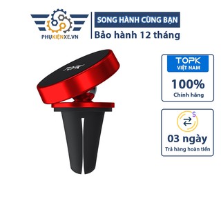 Giá đỡ điện thoại ô tô từ tính TOPK D19/D20 giá đỡ trên xe ô tô cho điện thoại iPhone, Samsung, Xiaomi...