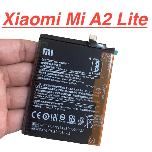 ✅ Pin Zin Chính Hãng Xiaomi Mi A2 Lite mã BN47 Dung Lượng 4000mah Battery Linh Kiện Thay Thế