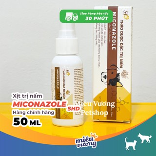Xịt trị nấm cho chó mèo SHD Miconazole