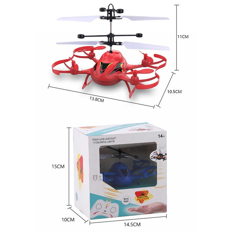 Máy bay trực thăng điều khiển từ xa tích hợp đèn nhiều màu