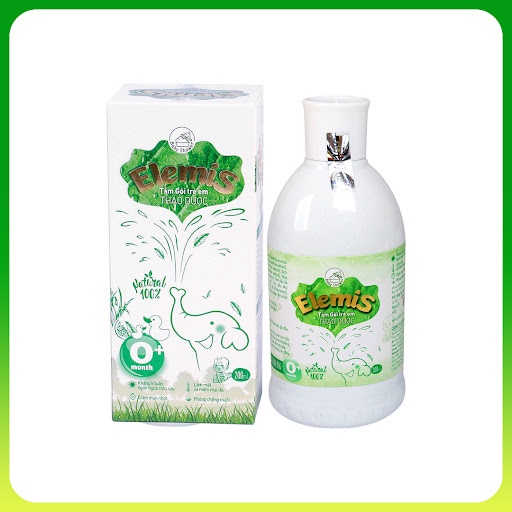 Sữa Tắm Gội Trẻ Em Thảo Dược Elemis 200ml