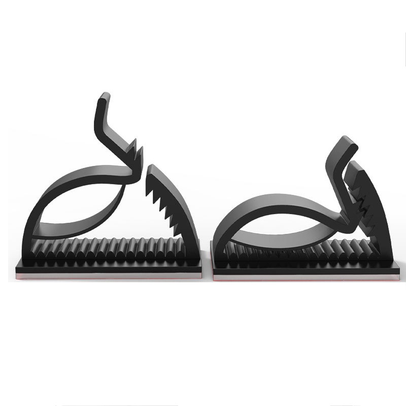 Set 10 Giá Đỡ Dây Cáp Sạc Tự Dính Có Thể Điều Chỉnh Tiện Dụng