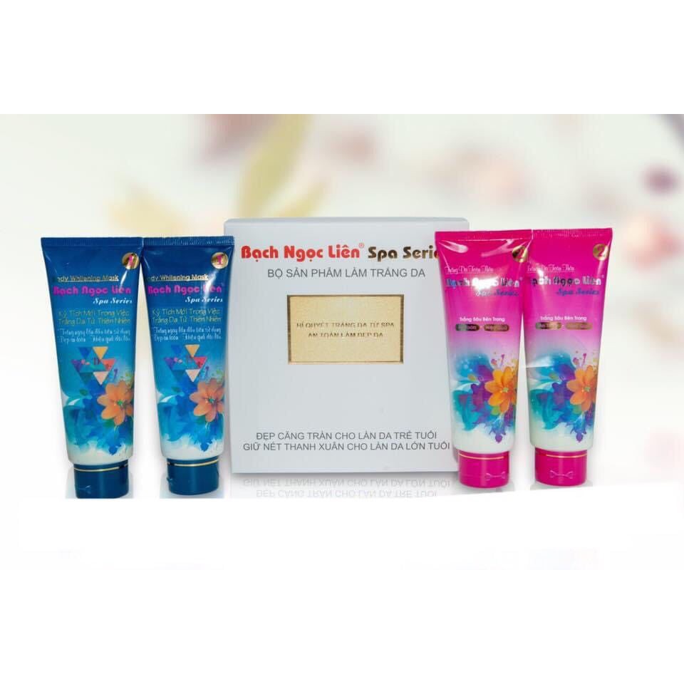 Tắm trắng body Bạch Ngọc Liên Series Spa