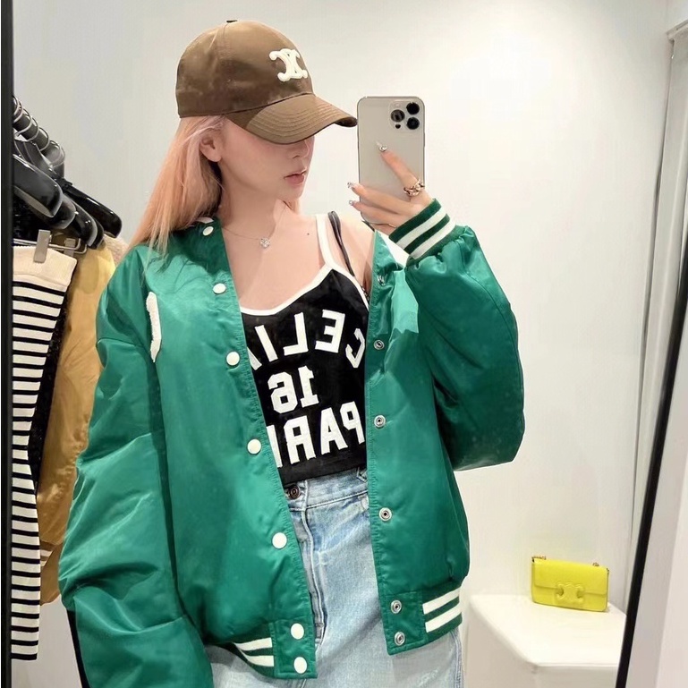 Mũ Lưỡi Trai Chất Liệu Cotton Họa Tiết Chữ C Sành Điệu