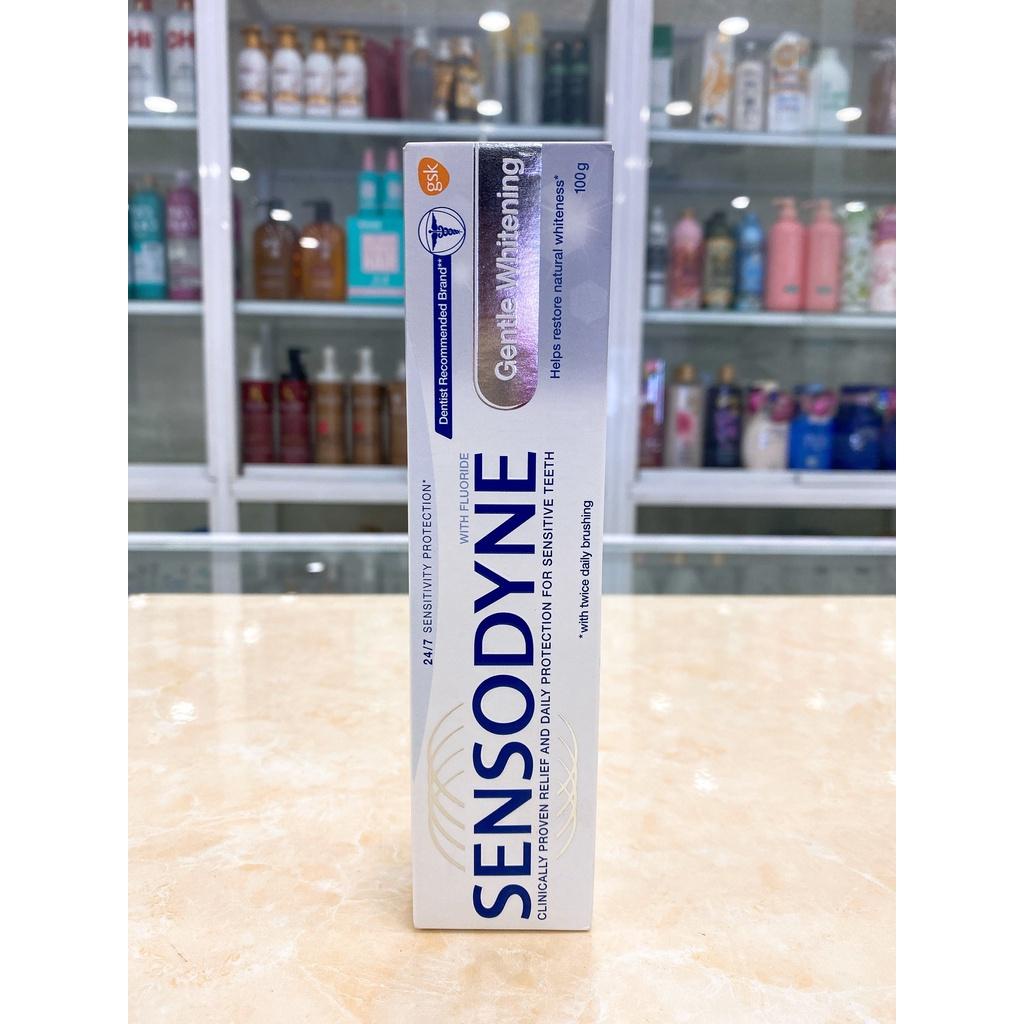 Kem đánh răng SENSODYNE giúp trắng răng hương thơm mát giảm ê buốt 100gram