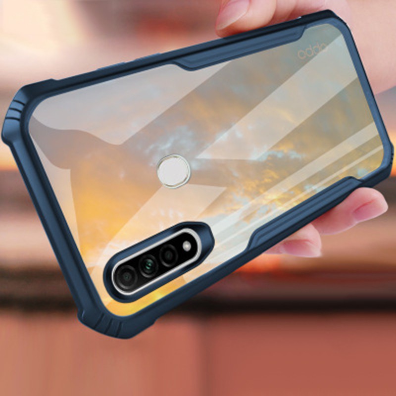 Ốp Điện Thoại Trong Suốt Chống Sốc Cho Oppo A92 A72 A52 A91 A31 A8 A12 A9 A5 2020 A7 Reno 3 Pro 2 2Z 2F