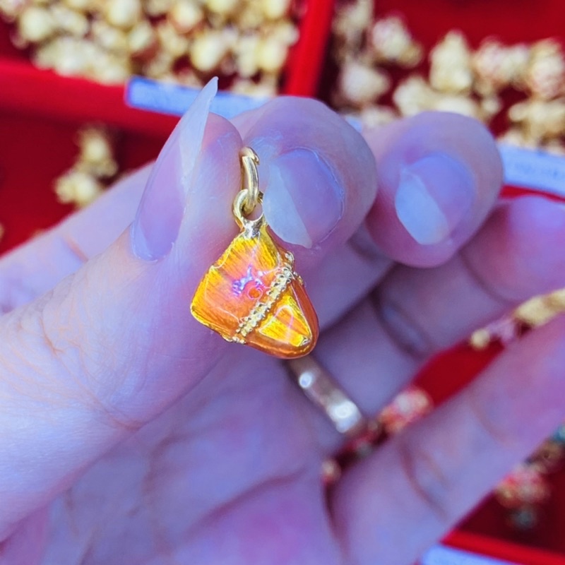 Charm Bánh Ú Nó Ấm mạng Thổ làm vòng DIY