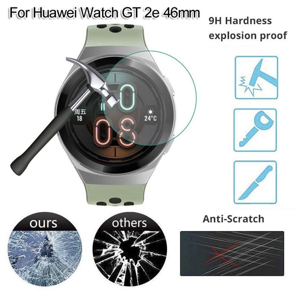 Kính Cường Lực Cong 2.5D Chống Trầy Bảo Vệ Màn Hình Đồng Hồ Huawei Watch GT 2e 46mm