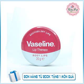 Dưỡng Môi Vaseline Rosy Lips Hủ 20gr - Hàng Nội Địa UK