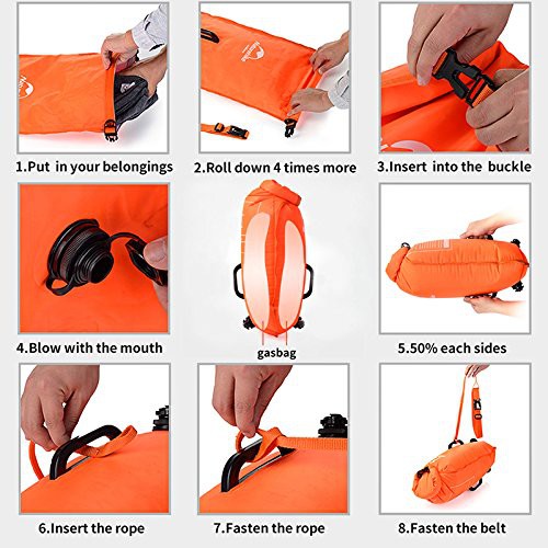 Phao bơi kiêm túi chống nước chính hãng Naturehike