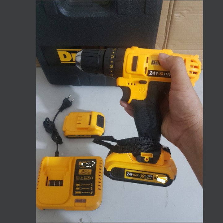 MÁY KHOAN PIN 24V LOẠI 2 PIN