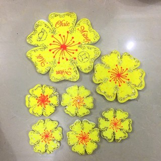 Combo Hoa Mai Xốp Trang Trí Tết