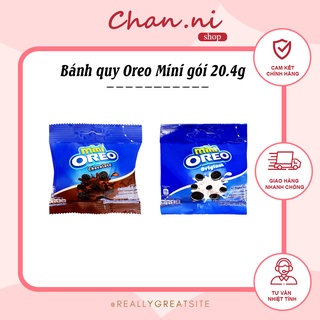 Bánh quy oreo mini gói 20.4g