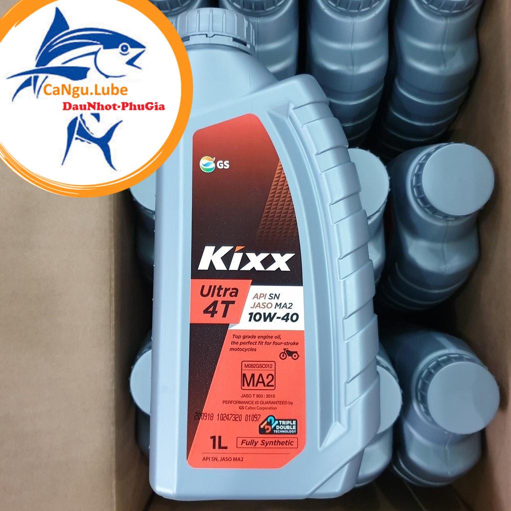 [Giá hủy diệt] Nhớt Kixx 10W40 tổng hợp nhập khẩu Hàn Quốc, nhớt kixx 10W40 cho xe máy xe côn tay tùy phân loại