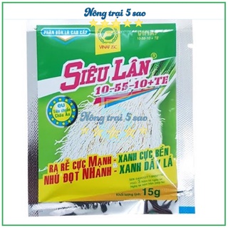 Siêu lân xanh - phân bón kích thích ra rễ, bật chồi - Gói 15g